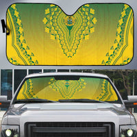 Ghana African Dashiki Auto Sun Shade - Wonder Print Shop