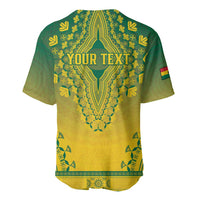 Personalized Ghana African Dashiki Baseball Jersey - Wonder Print Shop