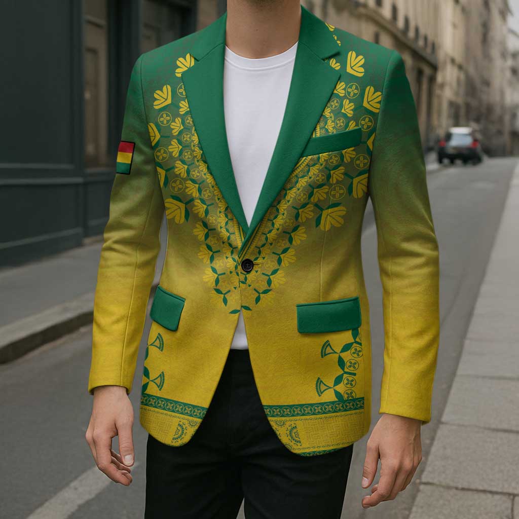 Personalized Ghana African Dashiki Blazer - Wonder Print Shop