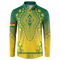 Personalized Ghana African Dashiki Button Sweatshirt - Wonder Print Shop