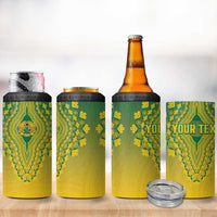 Personalized Ghana African Dashiki 4 in 1 Can Cooler Tumbler - Wonder Print Shop