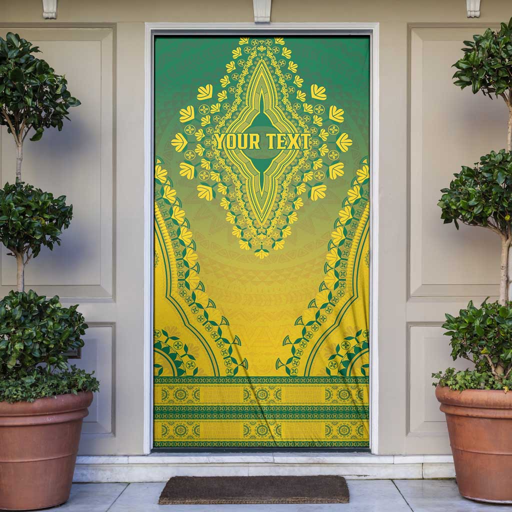 Personalized Ghana African Dashiki Door Cover - Wonder Print Shop