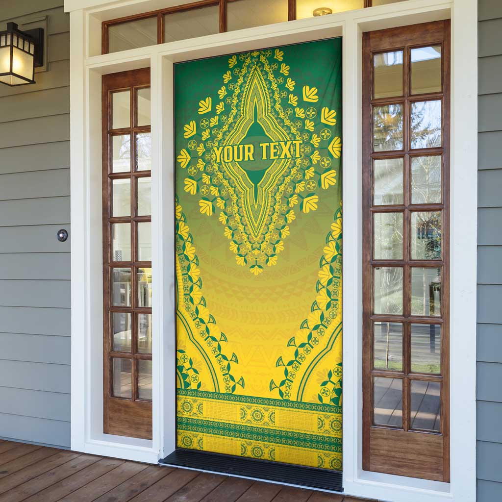 Personalized Ghana African Dashiki Door Cover - Wonder Print Shop