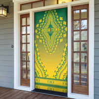 Personalized Ghana African Dashiki Door Cover - Wonder Print Shop