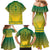 Personalized Ghana African Dashiki Family Matching Mermaid Dress and Hawaiian Shirt - Wonder Print Shop