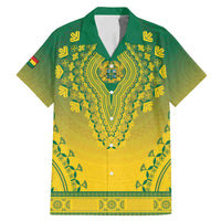 Personalized Ghana African Dashiki Family Matching Mermaid Dress and Hawaiian Shirt - Wonder Print Shop