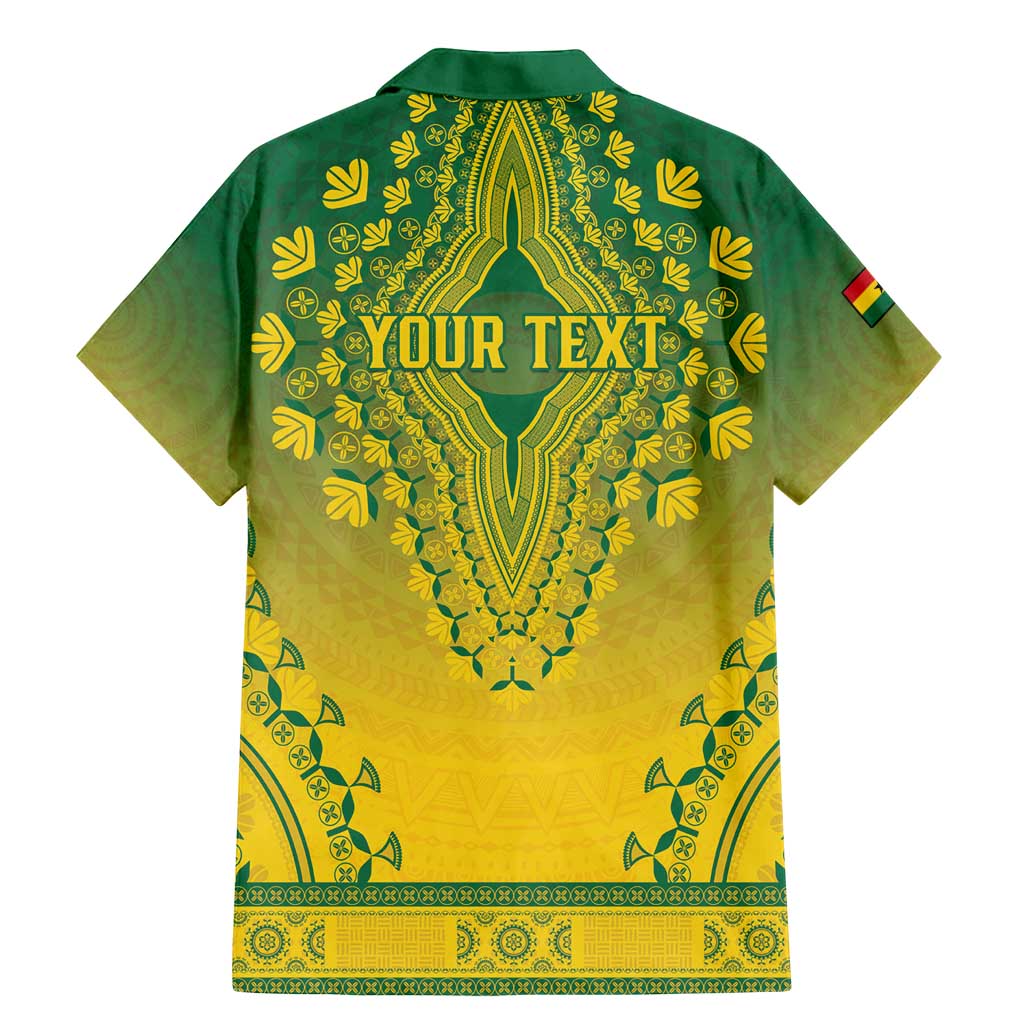 Personalized Ghana African Dashiki Family Matching Mermaid Dress and Hawaiian Shirt - Wonder Print Shop