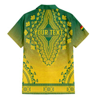 Personalized Ghana African Dashiki Family Matching Mermaid Dress and Hawaiian Shirt - Wonder Print Shop