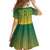 Personalized Ghana African Dashiki Family Matching Off Shoulder Maxi Dress and Hawaiian Shirt - Wonder Print Shop