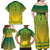 Personalized Ghana African Dashiki Family Matching Off Shoulder Maxi Dress and Hawaiian Shirt - Wonder Print Shop