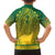 Personalized Ghana African Dashiki Family Matching Off Shoulder Short Dress and Hawaiian Shirt - Wonder Print Shop