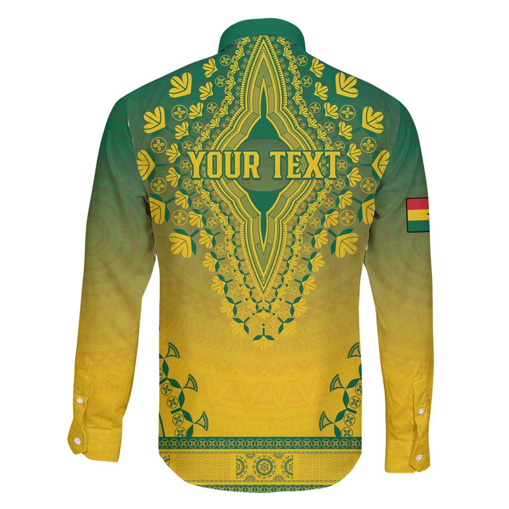 Personalized Ghana African Dashiki Family Matching Puletasi and Hawaiian Shirt - Wonder Print Shop