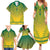 Personalized Ghana African Dashiki Family Matching Summer Maxi Dress and Hawaiian Shirt - Wonder Print Shop