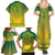 Personalized Ghana African Dashiki Family Matching Summer Maxi Dress and Hawaiian Shirt - Wonder Print Shop