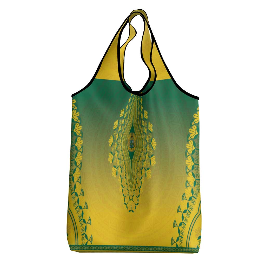 Ghana African Dashiki Grocery Bag - Wonder Print Shop