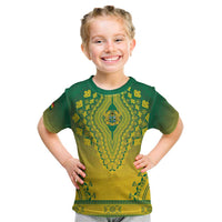 Personalized Ghana African Dashiki Kid T Shirt - Wonder Print Shop