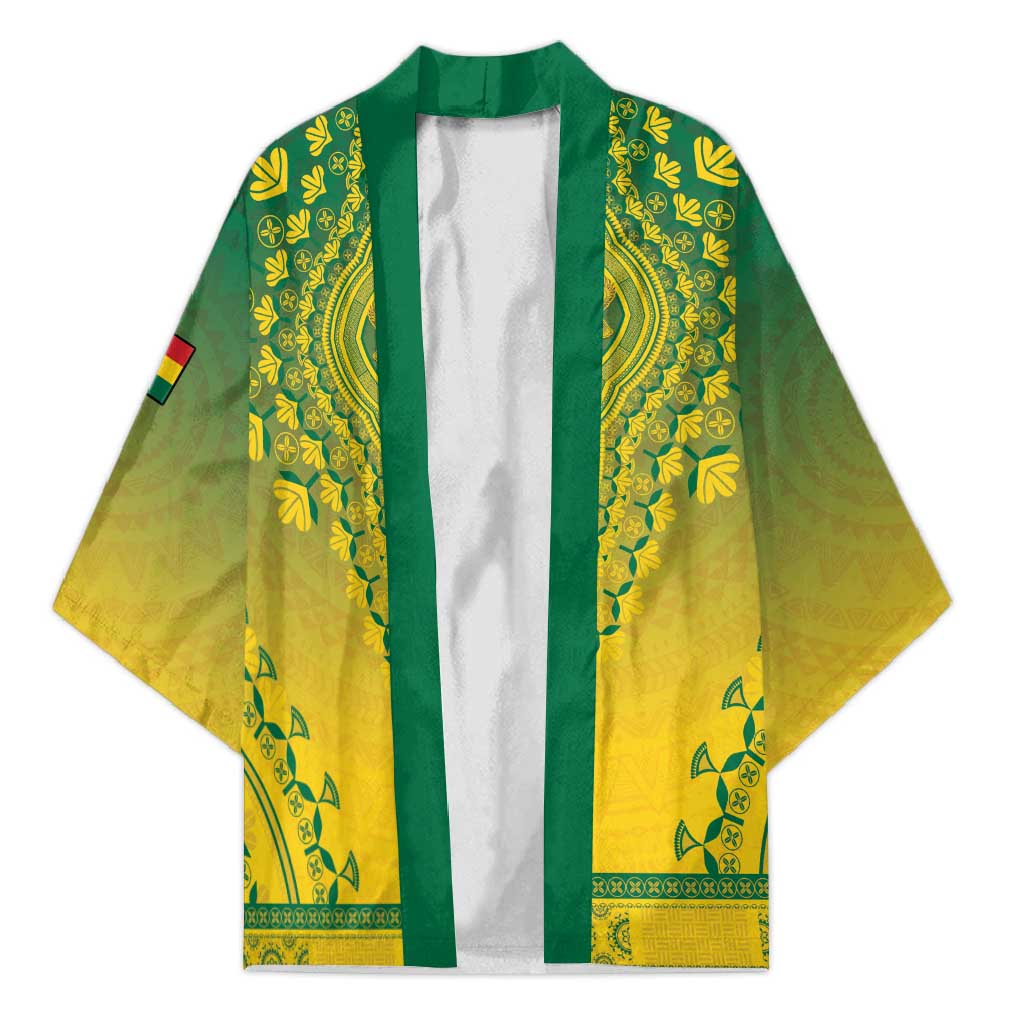 Personalized Ghana African Dashiki Kimono - Wonder Print Shop