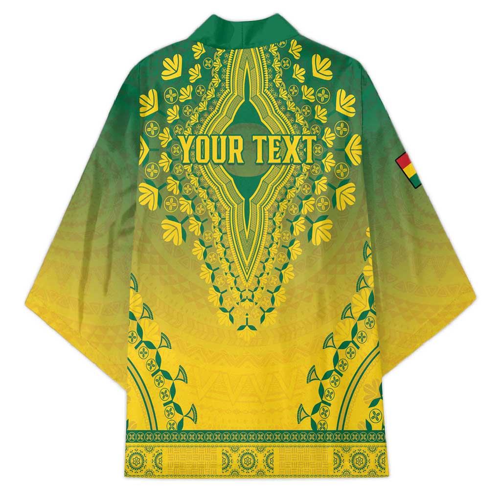 Personalized Ghana African Dashiki Kimono - Wonder Print Shop