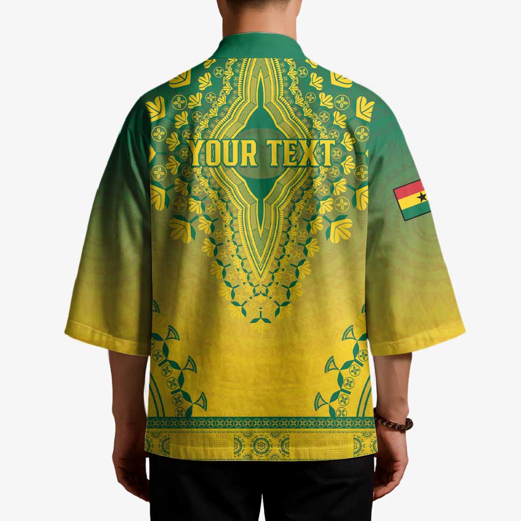 Personalized Ghana African Dashiki Kimono - Wonder Print Shop