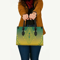 Ghana African Dashiki Leather Bag - Wonder Print Shop