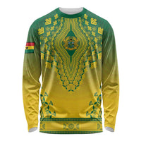 Personalized Ghana African Dashiki Long Sleeve Shirt - Wonder Print Shop