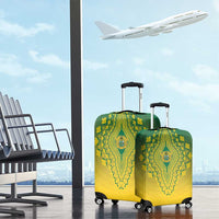 Ghana African Dashiki Luggage Cover - Wonder Print Shop