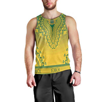 Personalized Ghana African Dashiki Men Tank Top - Wonder Print Shop