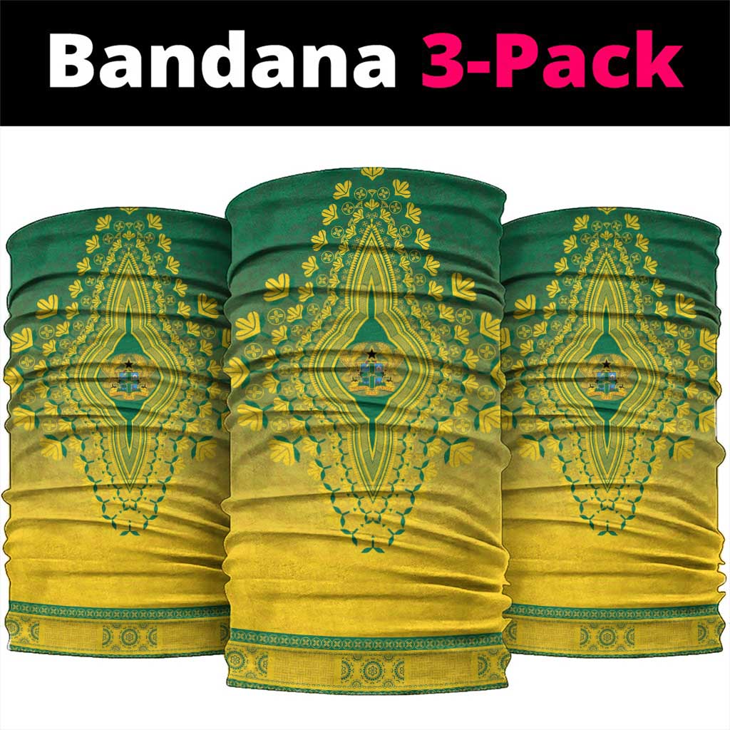 Ghana African Dashiki Neck Gaiter - Wonder Print Shop