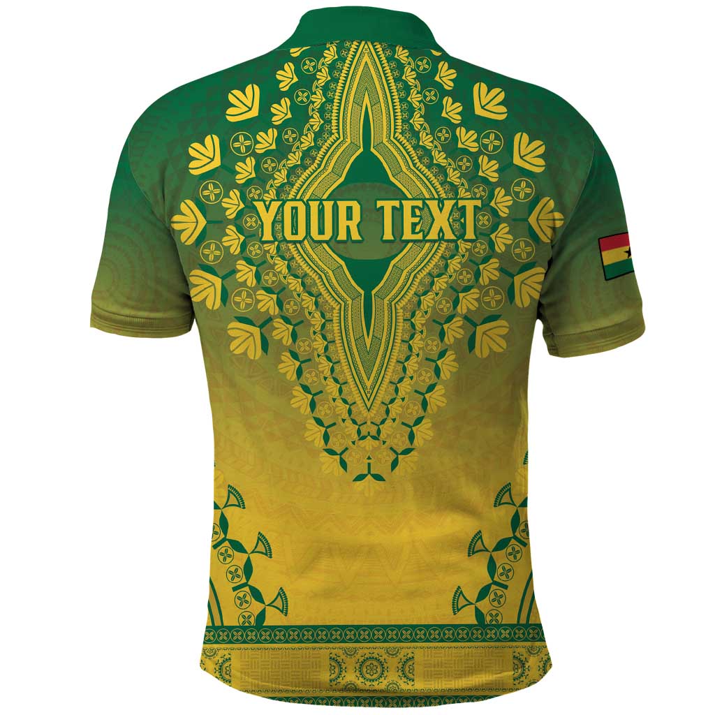 Personalized Ghana African Dashiki Polo Shirt - Wonder Print Shop