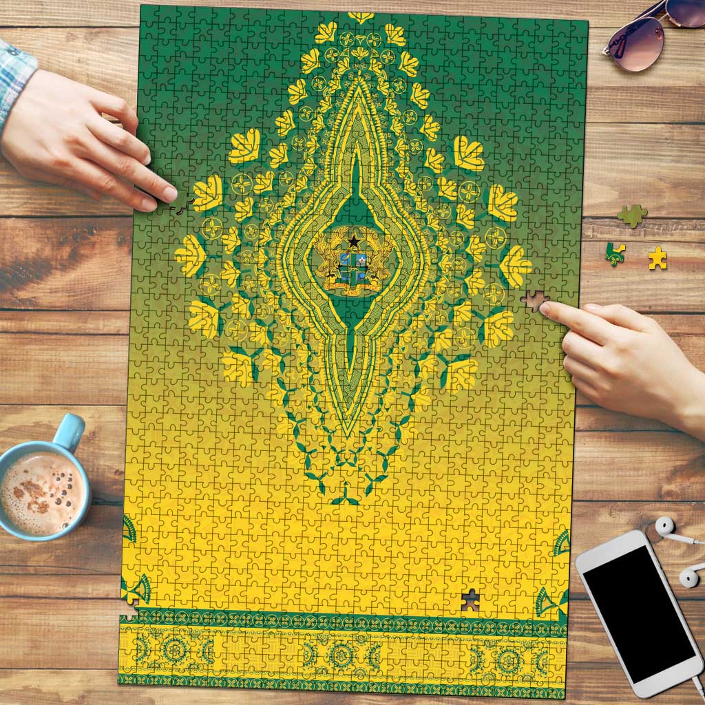 Ghana African Dashiki Puzzle - Wonder Print Shop
