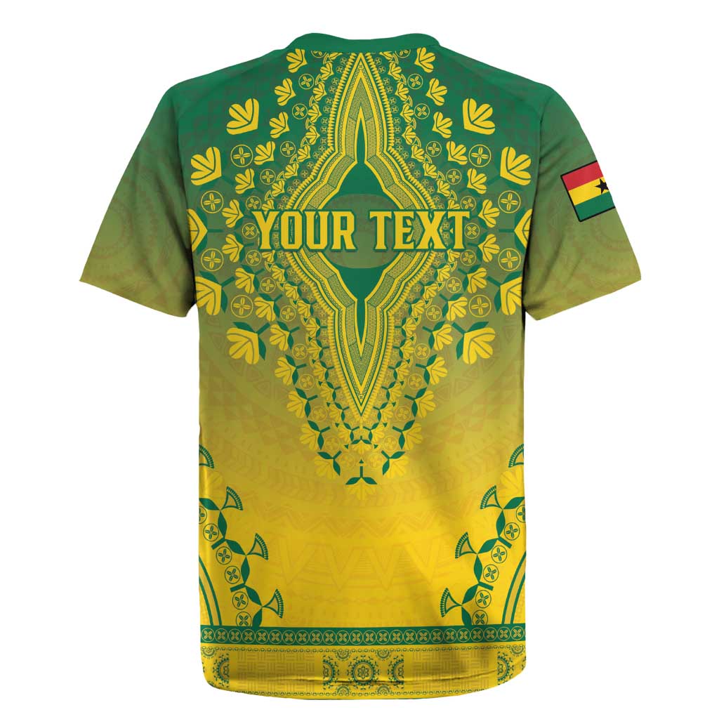 Personalized Ghana African Dashiki Rugby Jersey - Wonder Print Shop