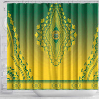 Ghana African Dashiki Shower Curtain - Wonder Print Shop