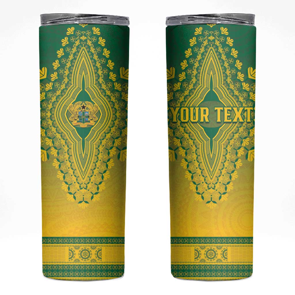 Personalized Ghana African Dashiki Skinny Tumbler - Wonder Print Shop