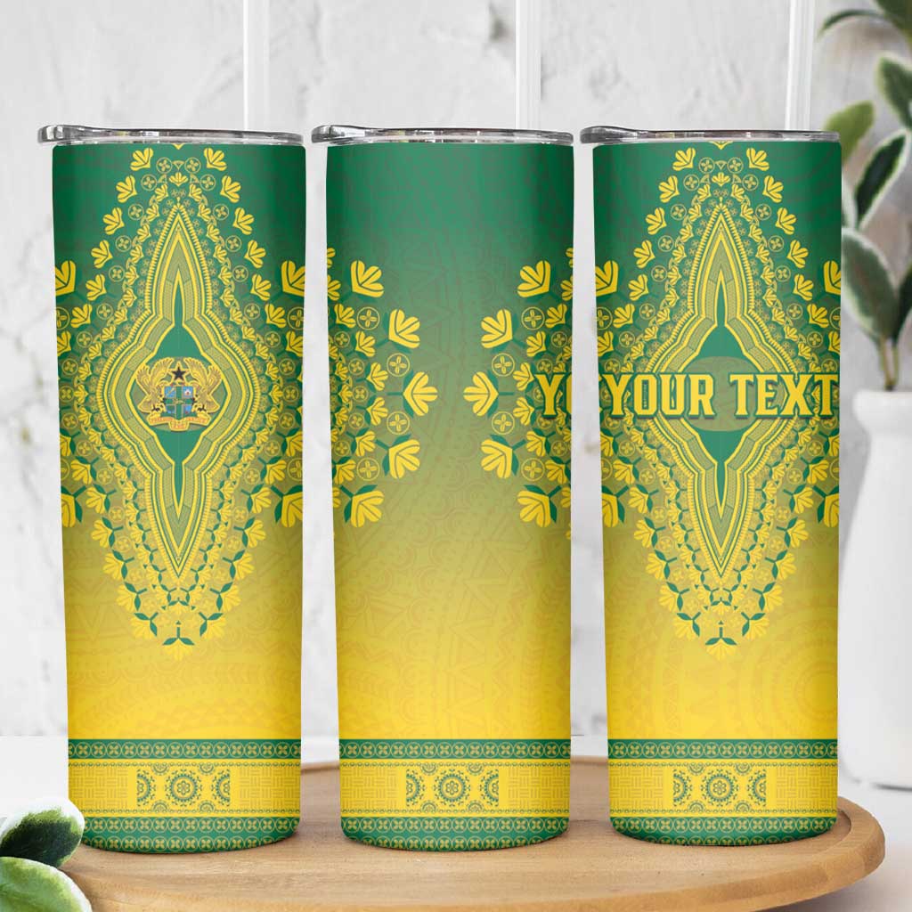 Personalized Ghana African Dashiki Skinny Tumbler - Wonder Print Shop