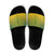 Ghana African Dashiki Slide Sandals - Wonder Print Shop