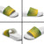 Ghana African Dashiki Slide Sandals - Wonder Print Shop