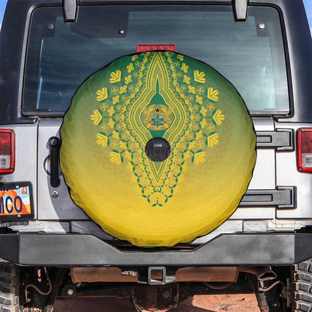 Ghana African Dashiki Spare Tire Cover - Wonder Print Shop