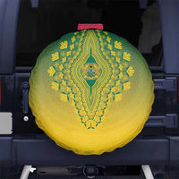 Ghana African Dashiki Spare Tire Cover - Wonder Print Shop
