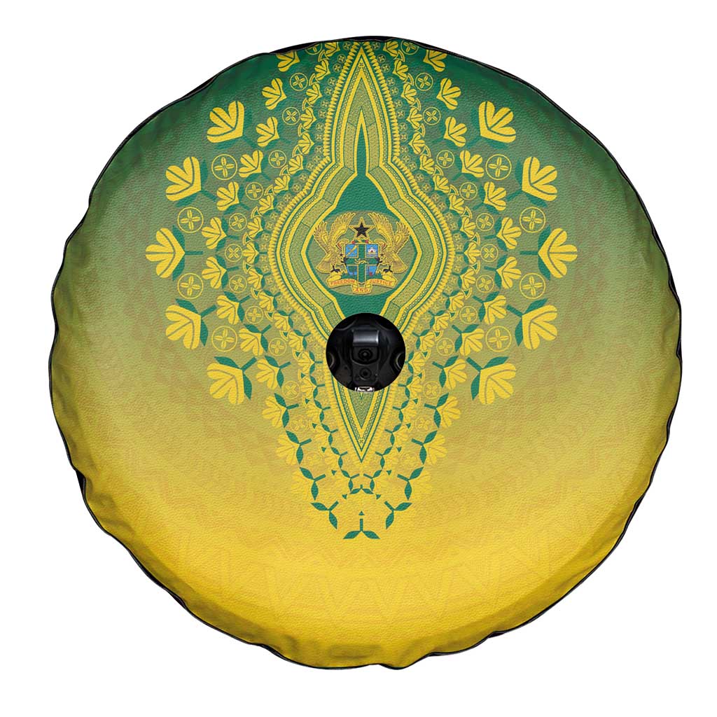 Ghana African Dashiki Spare Tire Cover - Wonder Print Shop