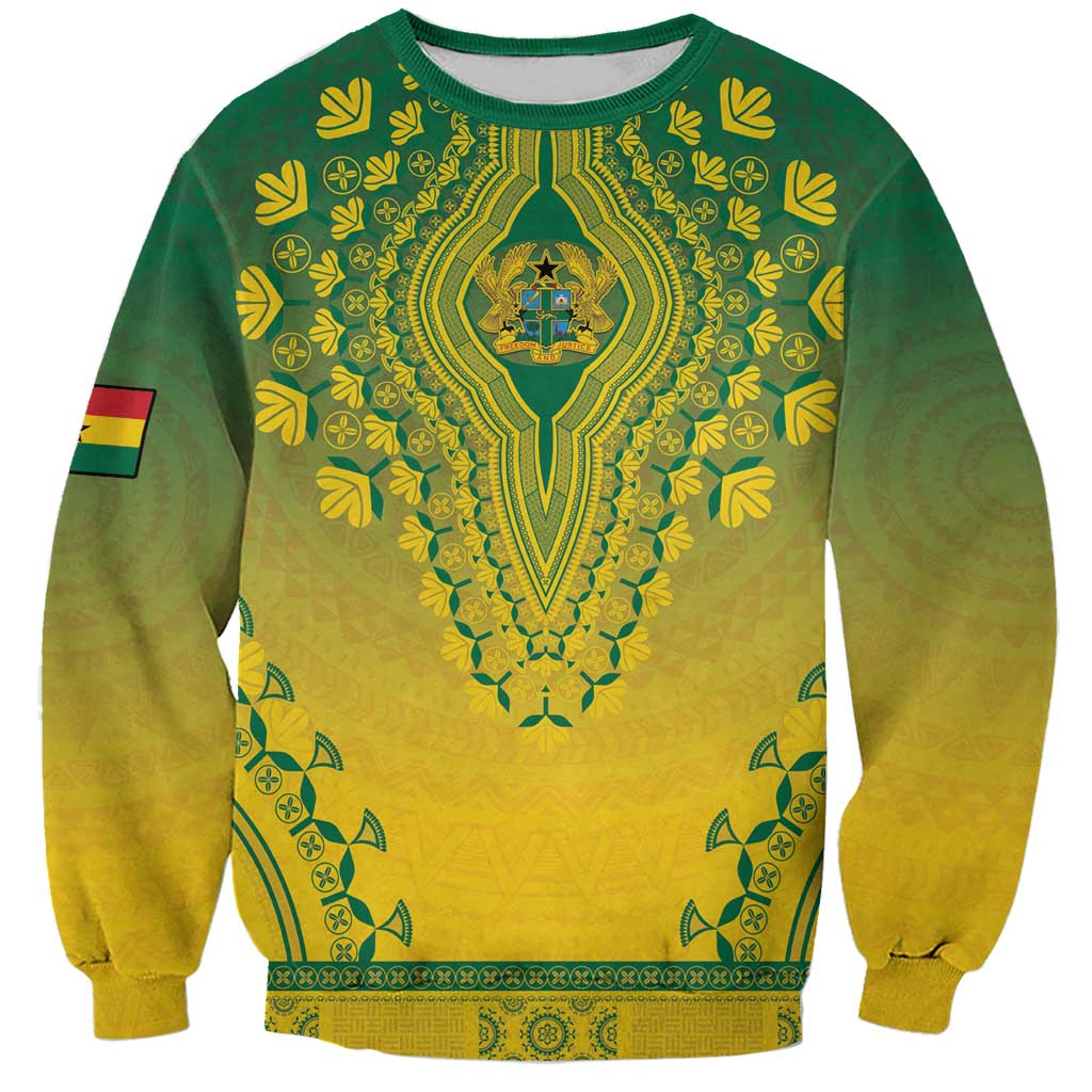 Personalized Ghana African Dashiki Sweatshirt - Wonder Print Shop