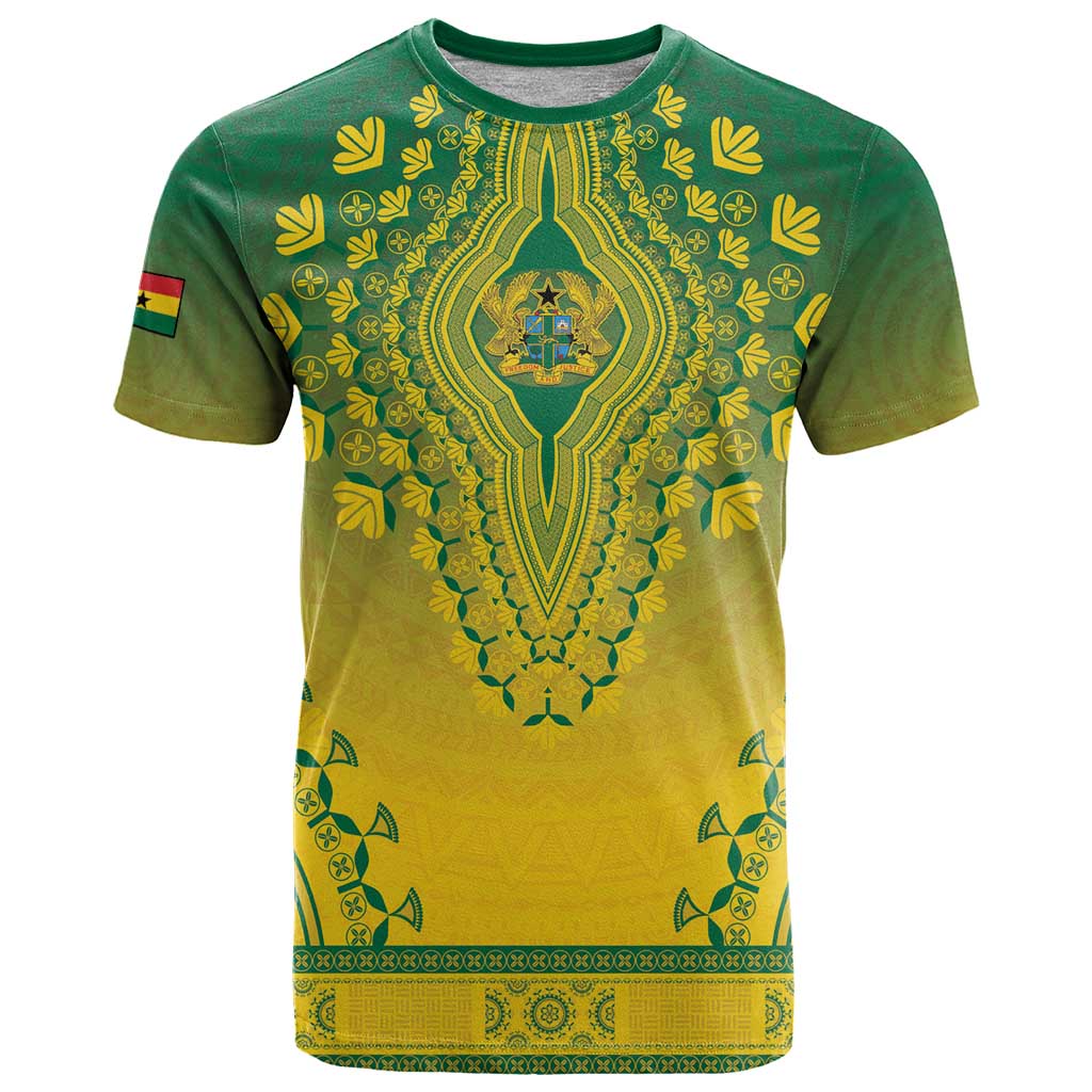 Personalized Ghana African Dashiki T Shirt - Wonder Print Shop