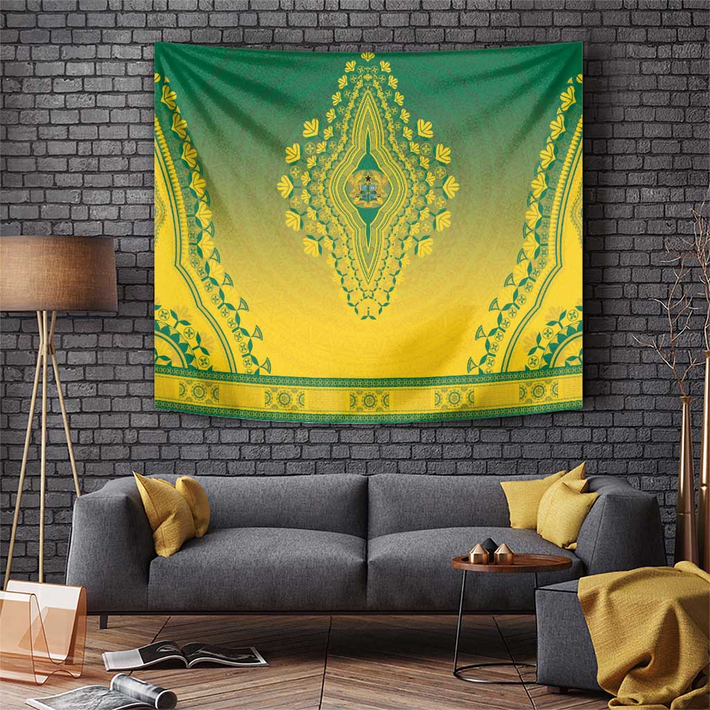 Ghana African Dashiki Tapestry - Wonder Print Shop