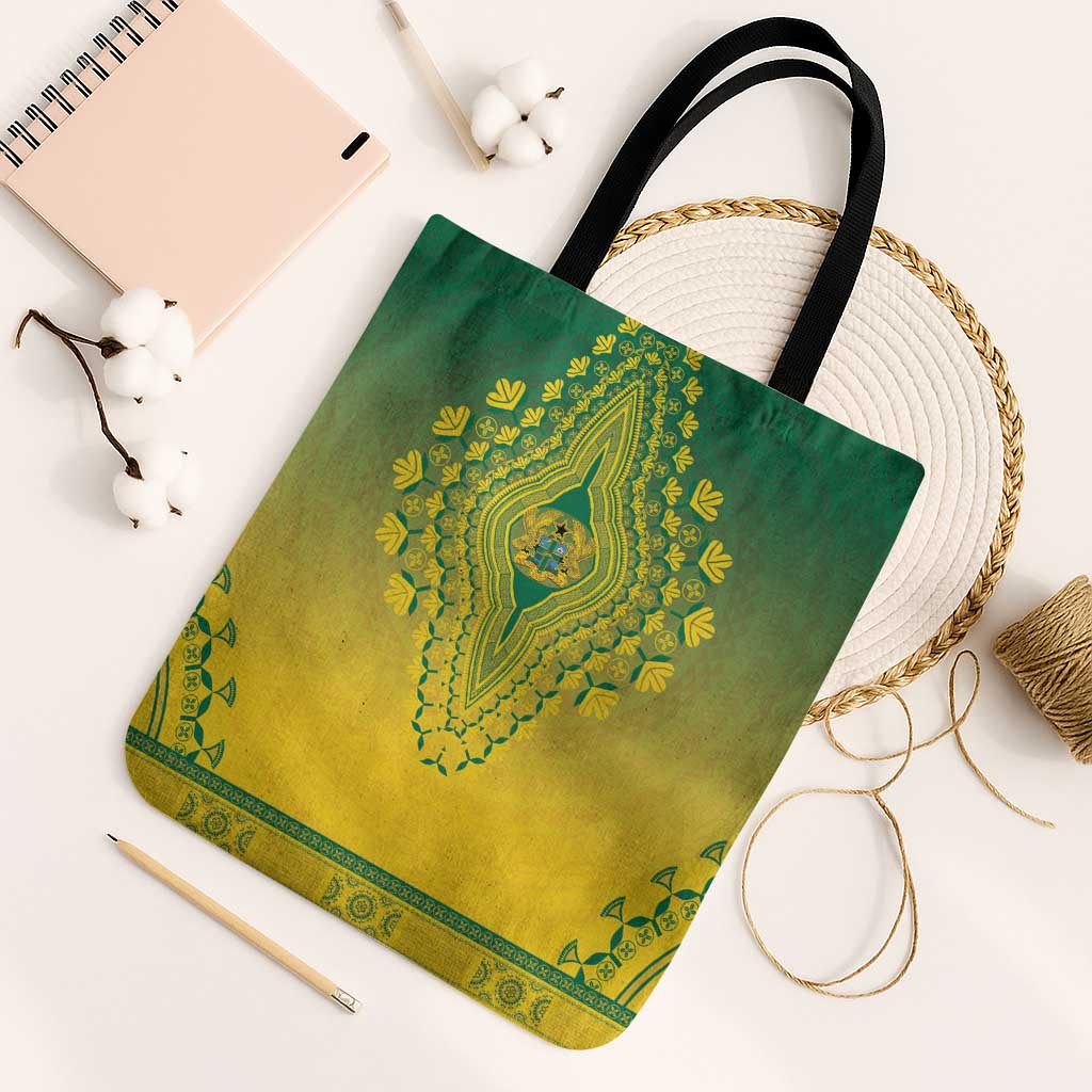 Ghana African Dashiki Tote Bag - Wonder Print Shop