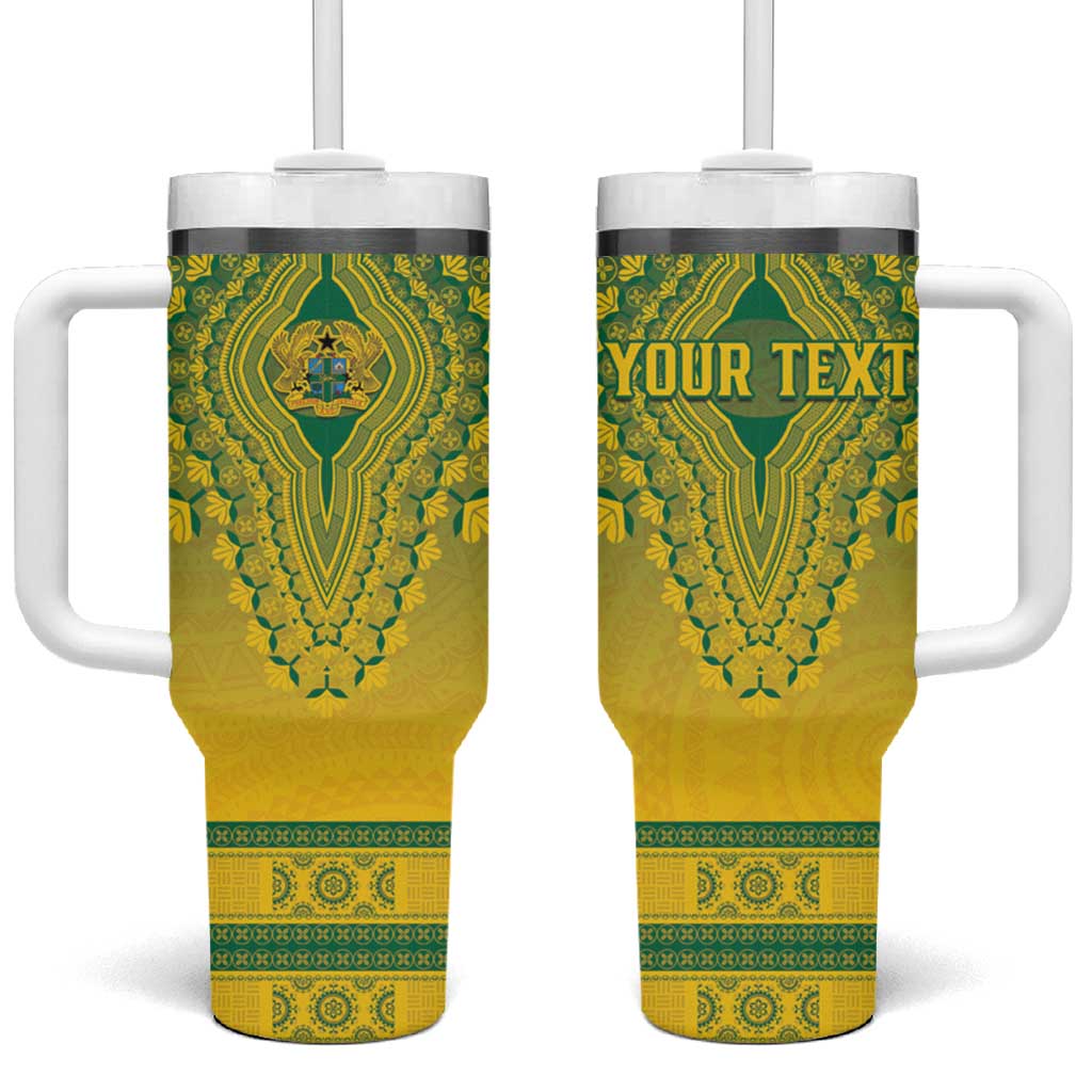 Personalized Ghana African Dashiki Tumbler With Handle - Wonder Print Shop