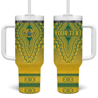 Personalized Ghana African Dashiki Tumbler With Handle - Wonder Print Shop