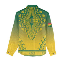 Personalized Ghana African Dashiki Women Casual Shirt - Wonder Print Shop
