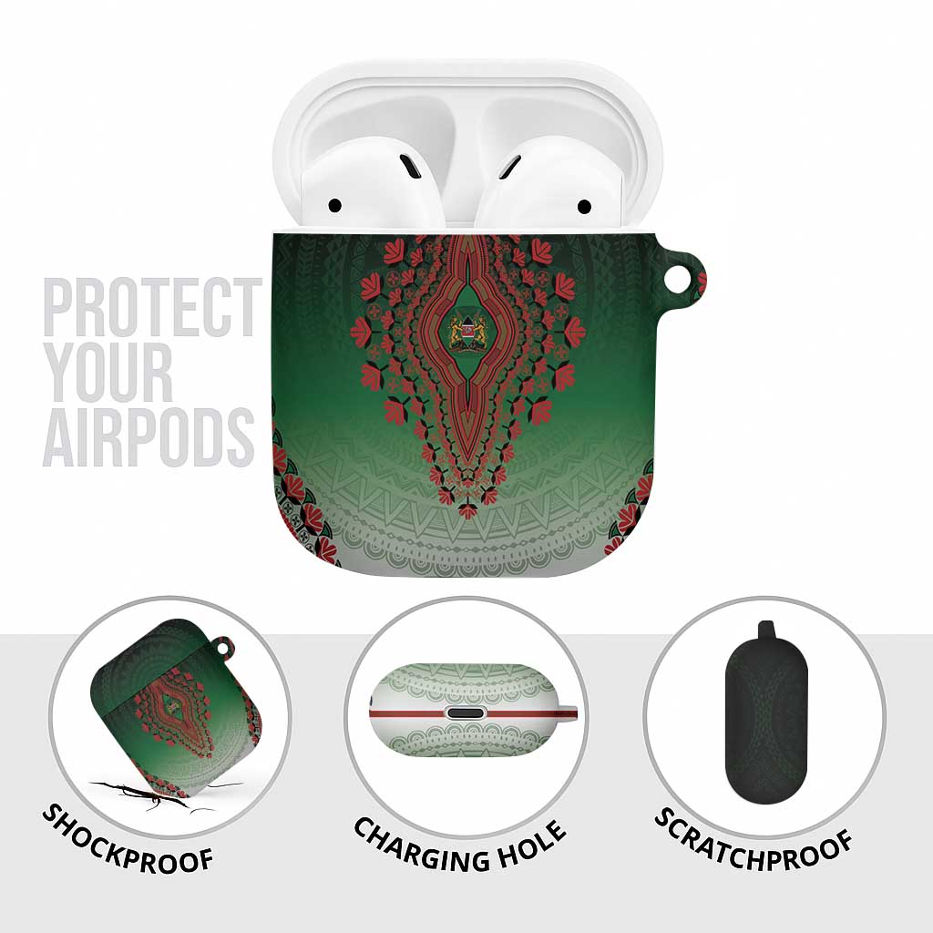 Kenya African Dashiki AirPods Case - Wonder Print Shop