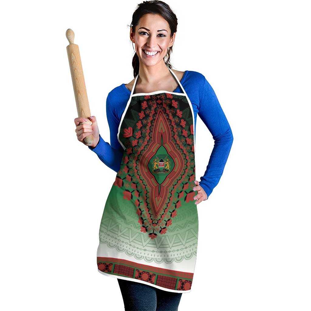 Kenya African Dashiki Apron - Wonder Print Shop