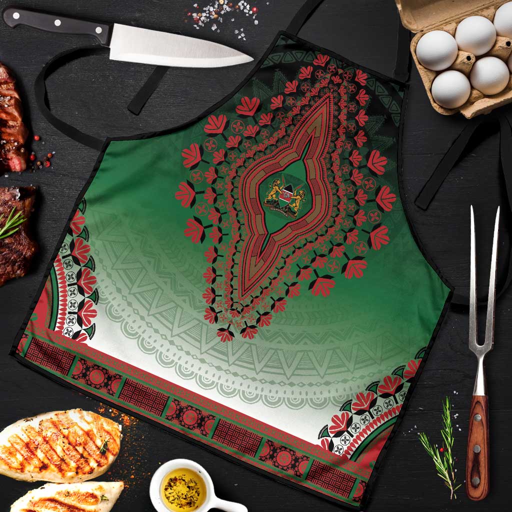 Kenya African Dashiki Apron - Wonder Print Shop