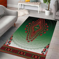 Kenya African Dashiki Area Rug - Wonder Print Shop